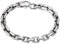 ForFox Pulsera Cadena eslabones de Plata de Ley 925 para Hombres Mujeres 7mm 20cm