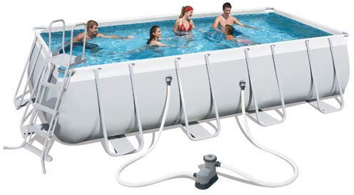 PEBSHOP Piscina Rettangolare Rigida L. 549 X P. 274 X H. 122 cm.