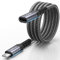 JSAUX Cable USB C de extensión 2M, USB Tipo C 3.2, compatible con extensiones de 10 Gpbs de 100 W y transmisión de vídeo 4 K a 60 Hz. Compatible con MacBook Pro/Air iPad Pro 2021/2020 XPS 15/13