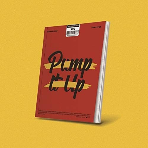 Golden Child Pump It Up 2nd Single Album A Version CD + 1p Poster + 60p Booklet+2p PhotoCard+1p AR PhotoCard + Message PhotoCard Set + Tracking Kpop Sealed