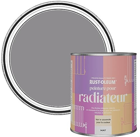 Rust-Oleum Purple Radiator Paint in Matt Finish - Iris 750ml