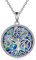 YFN 40th Geburtstag Geschenke für Frauen Sterling Silber Anhänger Baum des Lebens Abalone Musche Halskette Schmuck für Mama Oma
