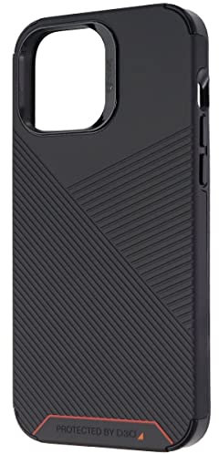 ZAGG Gear4 Battersea Series Schutzhülle für Apple iPhone 13 Pro Max, Schwarz