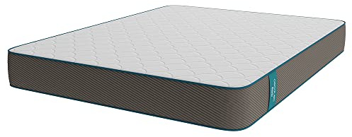 Cecotec Viscoelastische Matratze VisComfort+ Flow PureVital 2990 200x200, Mehrschichtig, 23 cm Höhe, Hohe Festigkeit, FoamVital Kern, Doppelseitig Dual System für Sommer und Winter