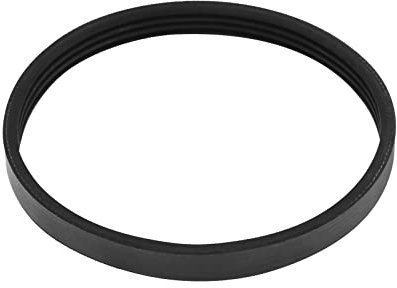 SG Store Cinghia di trasmissione 4PJ240 compatibile con Mac Allister 900W MSBS900 Levigatrice a nastro di ricambio in gomma Cintura ad anello chiuso 9,36 mm Larghezza 240 mm Circonferenza nero