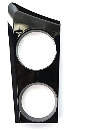 Interieur Zubehör Für BMW E81 E82 E87 E88 1er 120i 2004-2011 LHD Mittelkonsole Getränkehalter Auto Wasserbecherhalter Aufkleber Verkleidungsabdeckung ABS-Kunststoff LuftauslassDekoration Streifen (FA
