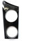 Interieur Zubehör Für BMW E81 E82 E87 E88 1er 120i 2004-2011 LHD Mittelkonsole Getränkehalter Auto Wasserbecherhalter Aufkleber Verkleidungsabdeckung ABS-Kunststoff LuftauslassDekoration Streifen (FA