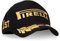 F1 Pirelli Motorsport Offizielle Special Edition Gold Podium 1st Place Baseballmütze – Schwarz/Gold – Offizielles Merchandise-Produkt