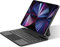 Lecsas Stylische Magic-Tastatur-Hülle für iPad Air 5. Generation mit schwebendem Magnetständer für iPad Pro 11 Zoll 4. Generation 3. 2. 1. Generation, iPad Air 27,7 cm (11 Zoll), 5. 4. Generation,