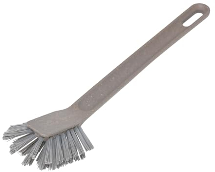 Spazzola per piatti, ecologica, in plastica riciclata al 100%, robusta spazzola per lo sporco ostinato, spazzola da cucina durevole con design ergonomico di YORK Restart