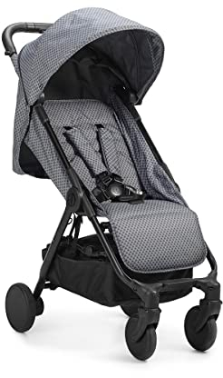 Elodie Details Mondo Stoller® Kinderwagen von Geburt bis 4 Jahre (22 kg) – flache Liegeposition, einhändig zusammenklappbar und lenkbar, leichter Reisebuggy in Kabinengröße, Türkis Nouveau