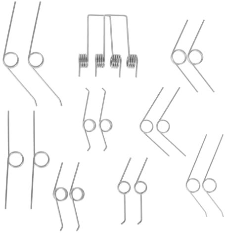 MAGICLULU Small Spring Replacement for Trash Bucket Lid 18pcs Set Torsional Spring for
