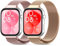 CHANRASI 2 Pezzi Cinturino Compatibile con Huawei Watch Fit 4 Pro/Fit 4/Fit 3 Donne Uomini,Bracciale Cinturino Magnetico di Ricambio in Metallo Acciaio Inox Oro rosa/rosa