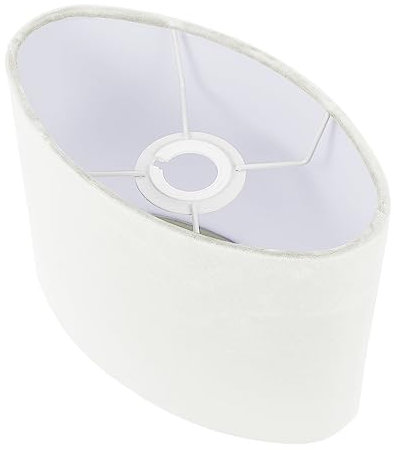 HOMOCONO Ovaler Lampenschirm Aus Stoff Für Tischleuchte Schreibtischlampenbezug Dekorativer Lampenbezug Tischlampenschirm-accessoire Passend Für Zuhause Und Geschäft