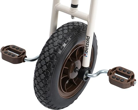 Betzold Ersatzrad für Dreirad Cruiser - Vorderrad mit Pedalen und Eva-Bereifung