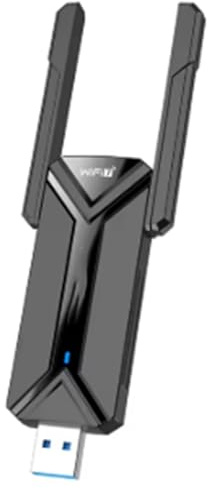 Eieenotee Adaptador USB WiFi7 BE6500 Tarjeta WiFi 5G 6G USB3.0 Tarjeta de Red Inalámbrica USB WiFi 7 Adaptador AX5400 para PC Portátil