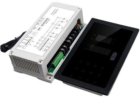 SMTYXS Elektrischer Saunaofen-Controller for WiFi-Fernüberwachung, 24-Stunden-Timing, Multifunktionale Elektrotherapie-Massage Schnelle Aufheizgeschwindigkeit(Combination1,WiFi Version)