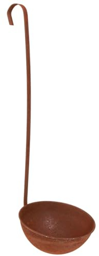 Viana Pflanzschale Rost Hängend 2er Set Küchendeko Garten Ø16,5cm, 2 Stück