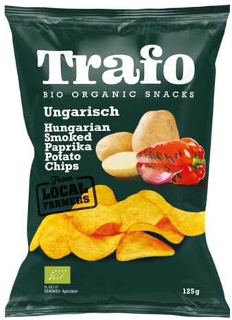 Trafo Potato Chips, Ungarisch Smoked Paprika, 125g