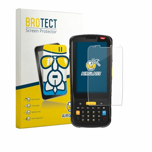 BROTECT Schutzglas für Newland MT65 Beluga V Schutzfolie Panzer Folie Glas Made in Germany [Extrem Kratzfest 9H, Anti-Fingerprint, Ultra-Transparent]