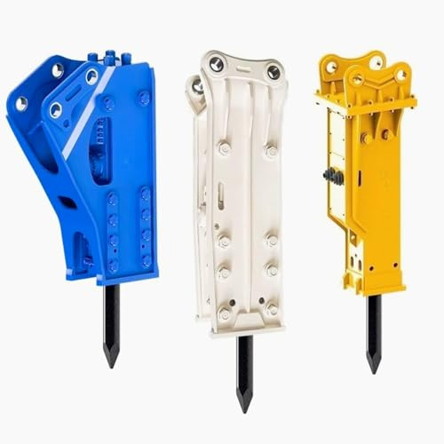 Martello demolitore idraulico per calcestruzzo per mini escavatore Dimensione del perno personalizzabile per tutti i modelli di tonnellata Martello pneumatico per demolizione di roccia resistente per