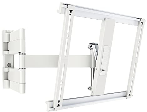 Vogel's THIN 445 Soporte de pared para TV, Inclinable y Giratorio 180º, Para televisores de entre 26-55 pulgadas (66-140 cm), Blanco, Máx. 18 kg, VESA Máx. 400x400, Certificación TÜV