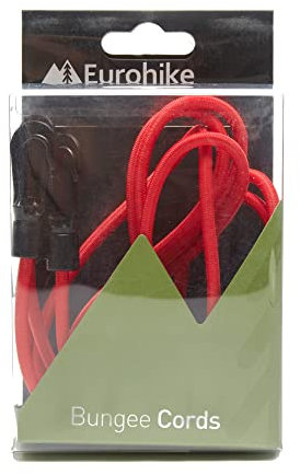 Eurohike Shock Cord Kit, Red, One Size