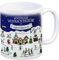 trendaffe Kaiserslautern Weihnachten Kaffeebecher mit winterlichen Weihnachtsgrüßen - Tasse, Weihnachtsmarkt, Weihnachten, Rentier, Geschenkidee, Geschenk