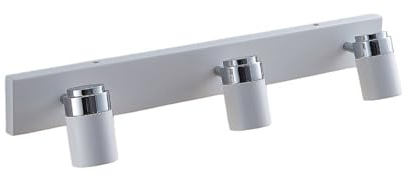 Lindby Deckenlampe Kardo (spritzwassergeschützt (Modern) in Weiß aus Metall (3 flammig, GU10) - Bad Deckenleuchte Lampe Badezimmerleuchte