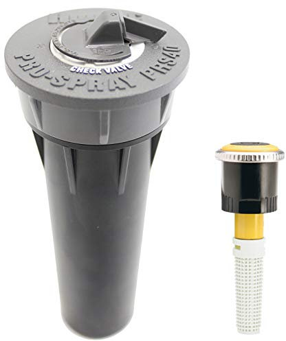 Hunter PRS40-CV 10 cm mit MP3000 210-270° Düse – Rückschlagventil, 2,8 bar Druckregulierung – optimal für Rasenbewässerung, wetterfestes Versenkregner Gehäuse, wählbare MP Rotator Variantene