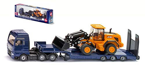 CAMION CON RIMORCHIO + PALA GOMMATA 1:87 - Siku - Camion - Die Cast - Modellismo