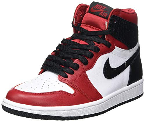 Nike Air Jordan 1 Retro High, Scarpe da basket Donna, Rosso (gym red/black-white), 37.5 EU