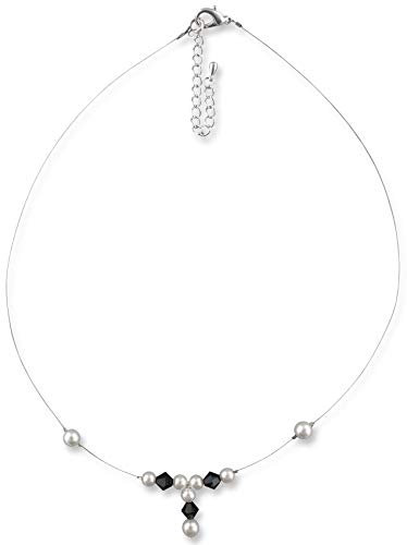 Rivelle Damen Collier Mira Schwarz Weiß
