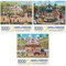 Bits and Pieces - Value Set Age 13+ of Three (3) 1000 Piece Jigsaw Puzzles for Adults - Each Puzzle Measures 51cm x 69cm- Nick Of Time, Veterinary, Grocery Village Vintage Jigsaws by Artist Joseph Holodook