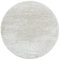 Carpetsale24 Shaggy Teppich Wohnzimmer - Rund 80 cm Natur Hochflor Schlafzimmer Luxuriös Kuschelig Super Weich Langflor 50 mm Florhöhe