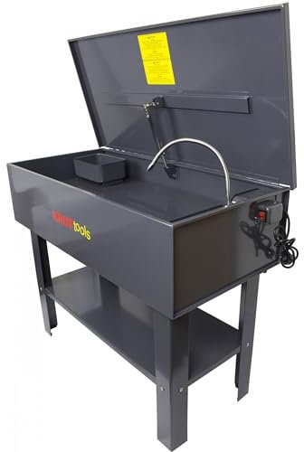 Kroftools FONTAINE DE LAVAGE 150 L NETTOYAGE DEGRAISSAGE PIECES MECANIQUES