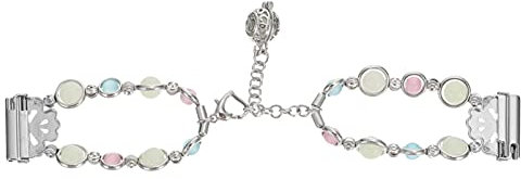UKCOCO Armband Schmuck Armband- Leucht Perle Ersatz Riemen 22Mm Kompatibel mit 2//Lite