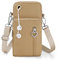 Aucuu Borsa a Tracolla da Donna in Nylon, Mini Borsa a Tracolla con Cinghie Regolabili Staccabili, Fascia da Braccio per Cellulare con Porta Cuffie per Cellulari Sotto i 7