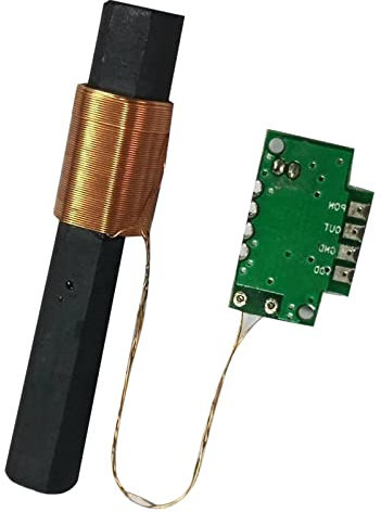 predolo DCF77 Empfängermodul, 1,1 5,0,5 KHz Einzelmodule mit Antenne, Elektronische Signalkomponenten, DCF-3850M-800