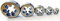 Lobinger® Filiera per filettatura UNC UNF Inch filettatura esterna 1/4, 5/16, 3/8, 7/16, 1/2, 9/16, 12-24 (7/16-20 UNF)