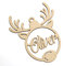 Bolas de Navidad de Madera Personalizada con Nombre. Adornos navideños. Ornamento, decoración para el árbol de Navidad. (Modelo 8)