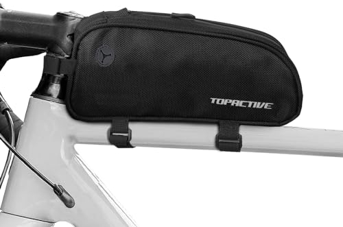 Topactive Bolsa Gravel,Alforja de Bicicleta, Accesorios de Ciclismo, Mochila Impermeable Bici, Bikepacking, Bolsa para Manillar