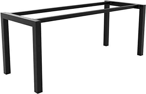 MetaloPro Möbelbeine Etmn2, 140x70x72 cm | Hochwertiges Metall, Ideal für Tischbau und Sofabau, Hohe stabilität für optimale stabilität empfehlen wir, Einfache montage