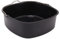 Zerodis Freidora Cake Pan Freidora Cake Barril para Freidora Air Fryer Pan Accesorios Metal Revestimiento Antiadherente Hornear Cake Lata Freidora Molde para Hornear con Asa Cake Barrel (8in)