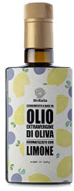 Heraia - Condimento a base di Olio Extravergine di Oliva con Limone - Bottiglia in vetro da 250ml - Aroma Naturale di Limone di Sicilia