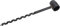 Handbohrer, Survival Eye Auger, Manueller Bohrer, Tragbarer Hand-Holzbohrer für Bushcraft, Rucksack, Camping, Survival, Schneckenbohrer (10–230 mm)