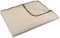 SETEX Kuscheldecke, 100% Baumwolle, Decke als Zimmer-Deko, Schlafzimmer-Deko und mehr, 200 x 140 cm große Tagesdecke, Taupe