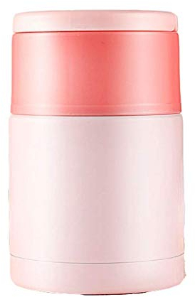 Termo de acero inoxidable de 700 ml, en un recipiente aislado al vacío, pico ancho, mango oculto (cielo azul del mar), color: azul cielo (color: cereza polen)