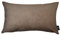 McAlister Textiles Matter Samt Knife Edge | Sofakissen mit Füllung in Mokka Braun | 60 x 40cm | erhältlich in 25 Farben | griffester Samt | pralles Samtkissen