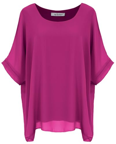 Van Der Rich ® - Chemisier en Voile Mousseline Doublé Intérieur - Femme
